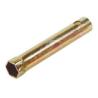 Buy cheap 17mm Tubular Box Spanner , Long Tube Spanner Yellow Zinc Plated Surface from wholesalers