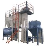 Powder Goat Cattle Feed Production Machine Self Priming Feed Grinder Mixer