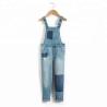 Buy cheap Light Blue Overall Dungaree Jeans Jumpsuit For Children Girl Anti - Pilling from wholesalers
