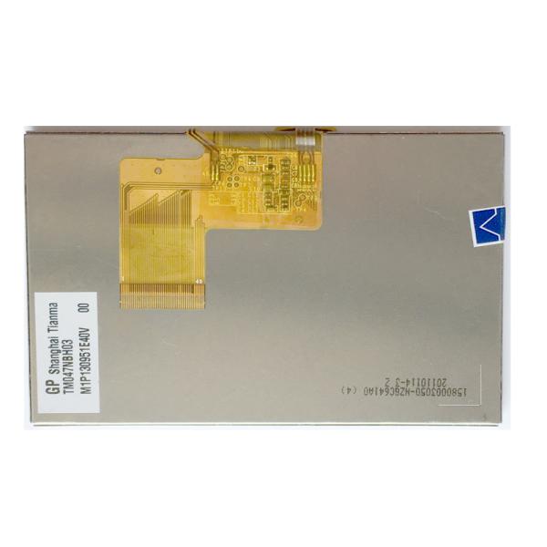 Buy cheap TM047NBH03 4.7" 480×272 WQVGA 117PPI TIANMA LCD Panel 114.3 × 72.5 (H×V×D) from wholesalers