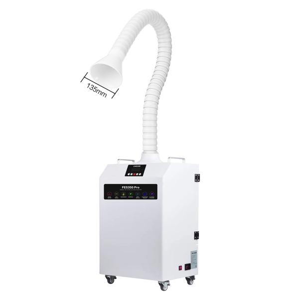 Buy cheap KNOKOO FES350PRO Dental Fume Extractor White Soldering Fume Purification Equipment from wholesalers