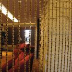 Hot sale Long+Bead Metal Ball Chain Curtain For Room Divider