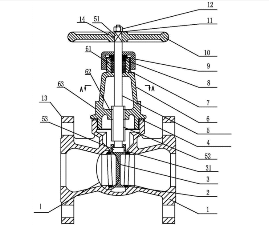 Excellent Soft Seal Flange Drain Gate Valve for Ductile Iron Pipes and Fittings