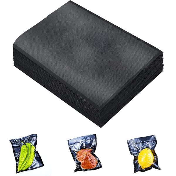Buy cheap Custom Print Black Vacuum Seal Bags Food Grade Plastic Packaging Recyclable from wholesalers