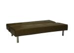 PVC Cover Space Saving Sofa / Unique Sofa Beds Steady Structure With Metal Legs