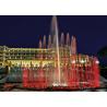 Buy cheap Color Changing River Water Fountain Display , Dancing Music Fountain PC Controlled from wholesalers