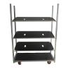 Buy cheap Danish Plywood Flower Trolley Rack Cart Cc Container Floor Height Adjusted from wholesalers