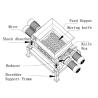 Buy cheap Double Shaft Shredder Machine for Scrap Metal Plastic Crusher Aluminum Iron Steel Shredding Machine Price from wholesalers