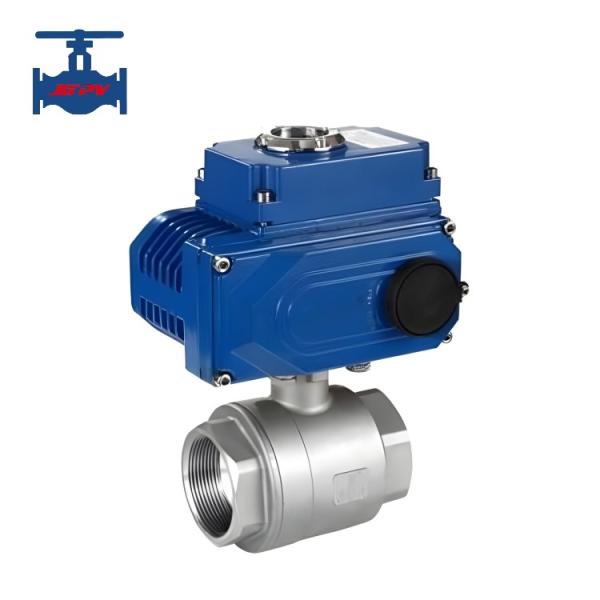 Buy cheap 1000WOG Motorized Electric Valve CF8 CF8M 2PC Type NPT BSP Threaded Ball Valve Stainless Steel from wholesalers
