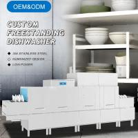 Buy cheap OEM Commercial Stainless Steel Dishwasher High Pressure Freestanding Dishwasher product