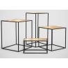 Buy cheap MDF And Wooden Material Bags / Clothes Stand For Shop Decoration Fashion Style from wholesalers
