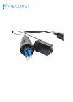 Fibconet Waterproof Connector IP68 Fiber Optic Equipment with LC/UPC Duplex