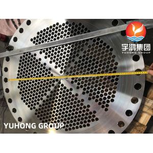 Buy cheap ASME SA965 F321H Heat Exchanger Boiler Pressure Vessel Tube Sheet from wholesalers