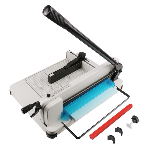 Office Home 400 Sheets Cutting Capacity A4 Metal Guillotine Paper Trimmer with