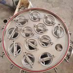Stainless Steel Multi Bag Filter Housing Industrial Water Filters For Food