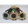 Buy cheap Gold Jade Watch Genuine Leather Band For Women Water Resistant from wholesalers