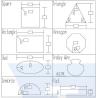 Buy cheap High Precision Nano Diamond Drawing Dies / Wire Drawing Diamond Dies from wholesalers