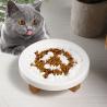 Buy cheap Solid Wood Heighten Pet Slow Food Bowl Cat Dog Ceramic Anti Choking from wholesalers