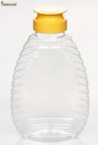 Wholesale Factory Price 375ml Special Plastic Honey Jar And Spoon Plastic