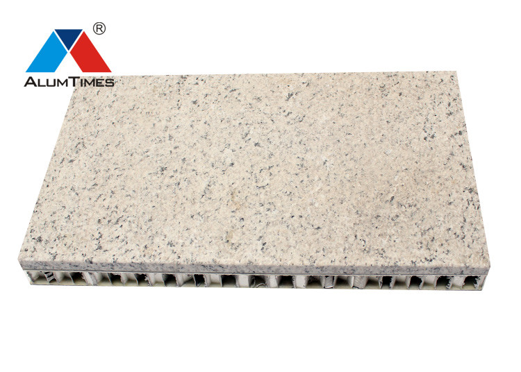 Fire Resistant Aluminum Honeycomb Metal Panel With Marble Stone Granite Finished