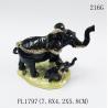 Buy cheap Decorative Metal Alloy Elephant Jewelry Trinket Box elephant shaped jewelry box for promotional gift from wholesalers
