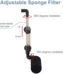 Turtle Sponge Filter Air Pump For 10 Gallon Tank