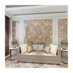 Fashional 3D White Marble Contact Paper Vinyl Waterproof Wallpaper for Bathrooms