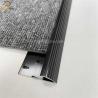 Buy cheap Anodized Black Carpet Edge Transition Strip Trim 7.7mm Thickness from wholesalers