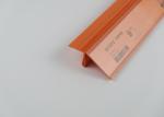 Customized Plastic Extrusion Profiles , Colorful Plastic Extruded Sections