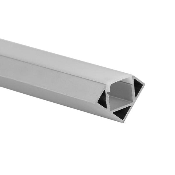 Quality Led aluminum channel Mounted 6063 t5 2.5m LED Corner Aluminium Profile for sale