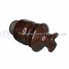 Buy cheap ODM Brown Glazed Porcelain Pin Post Insulator With Hardware from wholesalers