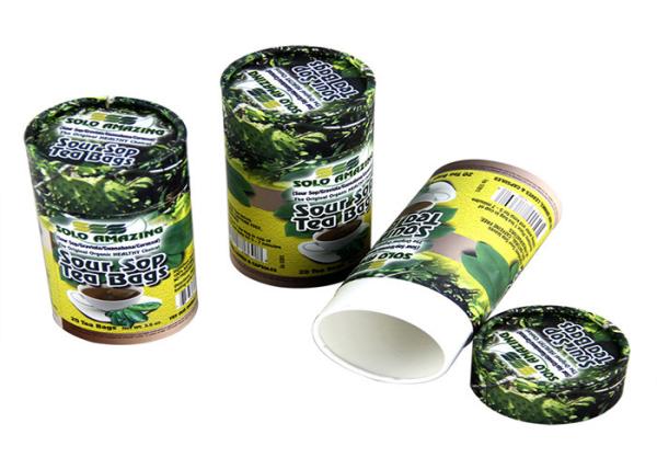 Buy cheap Ivory Board Paper Tube Packaging For Gift / Food Packaging , Paper cardboard tubes from wholesalers