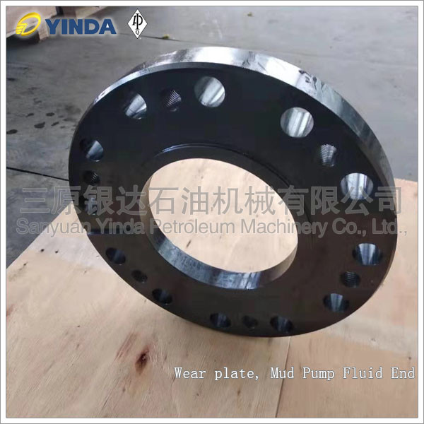 Haihua F1600 Mud Pump Fluid End Wear Plate HH11309A.05.014.151 35CrMo Alloy Steel