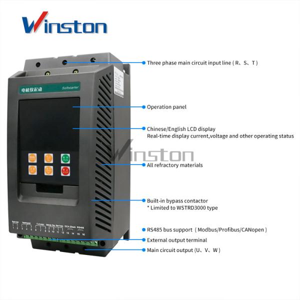 Buy cheap 380Vac 75kw 90kw 110kw 200kw 320kw 400kw 500kw 630kw 3 Phase Motor Soft Starter For Induction Motor from wholesalers