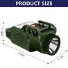 Buy cheap Reliable Tactical Blue Laser Sight Handgun 500 Lumen Flashlight from wholesalers