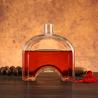 Buy cheap Aluminum Plastic PP Collar Hot Stamping 700ml Vodka Whisky Glass Bottle for Brandy from wholesalers