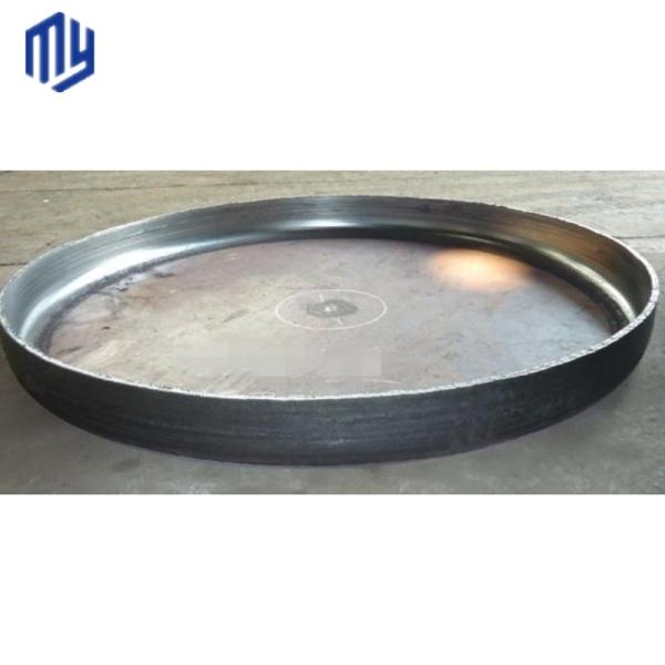 Buy cheap Equal Welding Connection Customized Stainless Steel Flat Head Dish End for Fire Pit from wholesalers