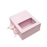 Buy cheap Pantone Printing Flower Packaging Box With Ribbon Closure from wholesalers
