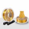 Buy cheap 3d printer 1.75mm silk gold Coiled PLA Filament 3D Printing Filament from wholesalers