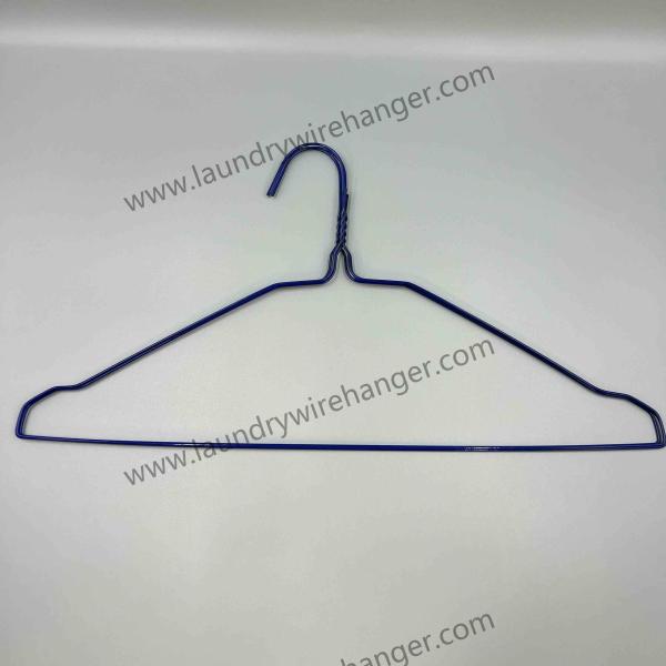 Buy cheap 18-inch Powder Coated White Laundry Wire Hanger, 14.5 Gauge for Laundry Shops from wholesalers