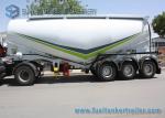 Tri - Axle Lifting Tandem Axle Utility Trailer Bulk Tanker Trailer 52 KL