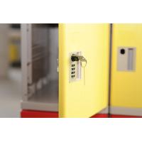 Buy cheap Gray Body Plastic Gym Lockers 1810 * 310 * 460 Mm Anti - Corrosion For Storage product