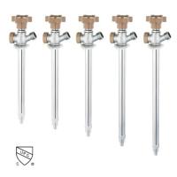 Buy cheap Quarter Turn PEX End Frost Proof Sillcock Valves Multiturn Non Rising Stem product