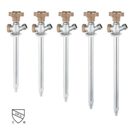 Buy cheap Quarter Turn PEX End Frost Proof Sillcock Valves Multiturn Non Rising Stem from wholesalers