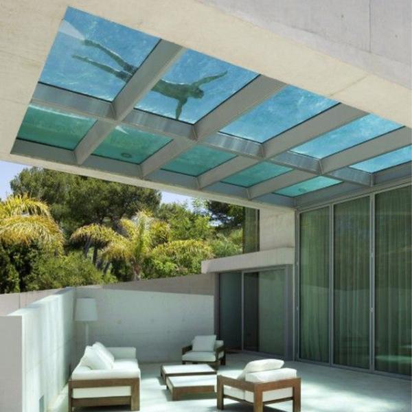 Buy cheap High Light Transmission Acrylic Glass Swimming Pool Wall Panels from wholesalers