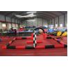 Buy cheap Small Indoor Inflatable Race Track Waterproof PVC Tarpaulin Material EN14960 from wholesalers
