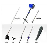 Buy cheap 42.8CC 4 In 1 Grass Trimmer 1.35KW Gas Powered Hedge Trimmer CDI Ignition product