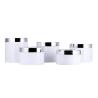 Buy cheap 89mm 200ml White PET Face Cream Jars With Screw Cap from wholesalers
