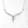 Buy cheap Cupid Eyes Mens Engagement Necklace 6.6g 8mm Sterling Silver Necklace from wholesalers