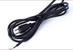 Best Japanese PSE 3 pin 10A power cord without end 0.5m-10m OEM cable